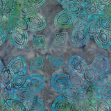 BA OM 1606 Ocean Mandala Range Batik Fabric for Patchwork and Quilting