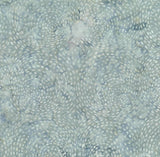 BA EU 1809 Eucalyptus Range Patterned Tone on Tone, Light Grey on Mid Grey Dashes in Circles Cotton for Patchwork and Quilting