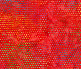 Red Cotton Batik Fabric