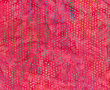 BA JS 1979 Jewel Spot Range- Hot Pink Batik Fabric for Patchwork and Quilting