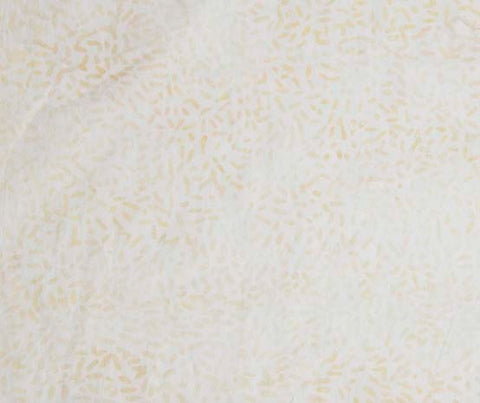 BB-81000-120 Pale Cream with Pale Gold Rice Grain Batik Cotton for Quilting