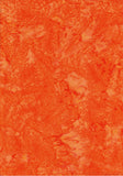 AT 066 Melon Light Orange Batik Fabric Patchwork and Quilting