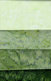 AT 178 Olive Green Fat Quarter [4 Pack ] Batik Fabric Patchwork and Quilting