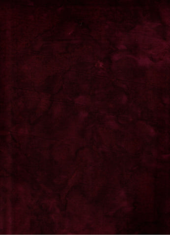 AT 079BB Banyan Burgundy Tonal Batik Cotton for Quilting