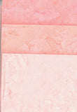 AT FQ3 0201 Peach Pink Fat Quarter Set [3 Set]