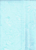 AT 001B- Baby Blue Batik Fabric Patchwork and Quilting