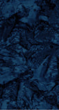 AT 017 A  New Navy Blue Batik Fabric Patchwork and Quilting