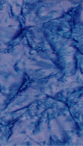 AT 053 A: Lavender Batik Fabric Patchwork and Quilting