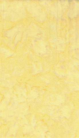 AT 061 A: Macadamia   Light Yellow Toned Batik Fabric for Patchwork and Quilting