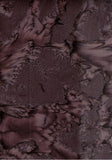 AT 105H Gravel Chocolate Brown Batik Fabric Patchwork and Quilting