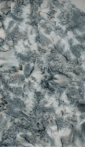 AT 130 H Grey and White Tonal Batik Fabric for Patchwork and Quilting