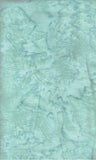 AT 131 H Pale Mint Green Tonal Batik Fabric for Patchwork and Quilting