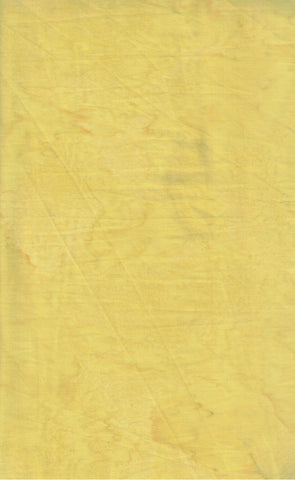 AT 062 H Dune Tonal Batik Fabric for Patchwork and Quilting, Pale Mustard Yellow