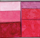AT 170 Pink  Fat Quarter Set [6 Set Batik Fabric Patchwork and Quilting