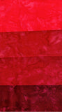 AT FQ4 0201 Red [4 Pack] Batik Fabric Patchwork and Quilting