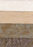 AT SQ4-0601 Cream to Tan [4 Pack] Skinny Quarters 1 Meter Total Batik Fabric Patchwork and Quilting