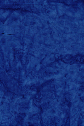 AT 016B Cobalt Batik Fabric Patchwork and Quilting