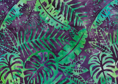 BA TD 1693 Tropical Dreams Range Batik Cotton for Patchwork Quilting