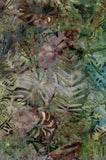 BA CA 1911 Jungle Leaves Batik Cotton Fabric