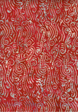 BA CA 1925 Rusty Red atik Cotton Fabric