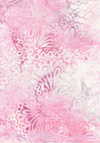 BA HE 1936 Pink Floral Batik Cotton Fabric