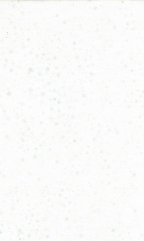 BA GY 2234 Galaxy Range Off White with Soft Grey Blue Random Dots Batik Cotton for Patchwork and Quilting