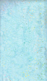 Light blue textured fabric with a watercolor wash and scattered small multicolored confetti dots.