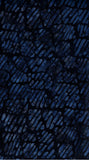 Dark Indigo Tiled Pattern Cotton Batik Fabric