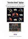 BA TR Pattern Kit Tree Kangaroo and Wombat with Bonus Free Koala Clothesline Pattern