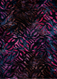 BB-83132-88 Fragrant Bold Hickory Plum Batik Cotton for Quilting