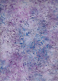 BB-81600-83 Batik BFF Blue Purple Swirls on Light Purple Cotton for Quilting