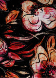 CMB BB-83038-24 Colour Me Banyan Batik Blooms Lipstick Red Cotton for Quilting