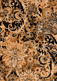 SBHM3-4-7 Stash Builder Coordinating Print Lustre Range with 2 Tonals [3 Half Meter Pack] Batik Fabric Patchwork and Quilting