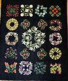 KP1BBB-ALL Complete Quilt Bindy's Bali Baltimore Sampler Quilt 90" x 74" Patterns