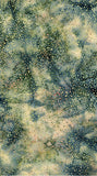 CAB 847 H Blue stamped Batik meterage