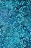 Aqua Sky Blue Batik