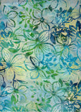 CAB 760 T Timeless Tonga Splash Batik Fabric for Patchwork and Quilting