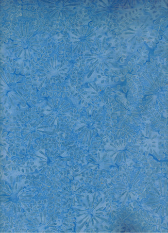 CAB 718 FB Floral Boutique Pale Blue to Mid Blue Leaf Sprays