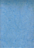 CAB 735 FB Floral Boutique Collection- Pale Grey Floral Sprays on Pale Blue Batik Cotton