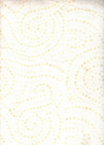 CACB 744 T Timeless Tonga Gardenia Windsong Batik Fabric for Patchwork and Quilting