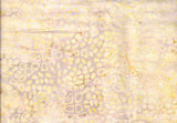 CACB 762 T Pale Yellow and Cream Small Tile Pattern Batik Cotton Fabric for Patchwork and Quilting. Timeless Tonga