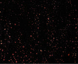 CACB 768 H  Apricot Orange Random Dots on Black Hoffman Batik Fabric for Patchwork and Quilting