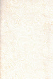 CACB 769 T Cream with Small Gold Dots in Spirals Batik Cotton Fabric for Patchwork and Quilting. Timeless Tonga