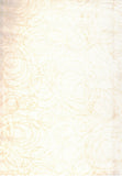 CACB 771 T Cream with Beige Line Drawings of Ovals Batik Cotton Fabric for Patchwork and Quilting. Timeless Tonga