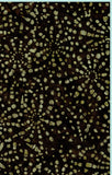Mid Grey Brown Patterned Cotton Batik Fabric