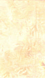 Cream Tan Leaves on Cream cotton batik fabric