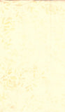 Cream Leaves on Cream cotton BAtik Fabric