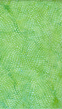 Spotted Lime green cotton batik fabric pattern