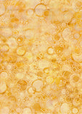 CAOY 111 Butter Yellow and Gold Circles