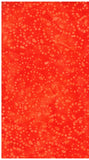 CAOY 256 FB3 Floral Boutique Batik Cotton Orange Dots in Spirals on Orange for Patchwork and Quilting